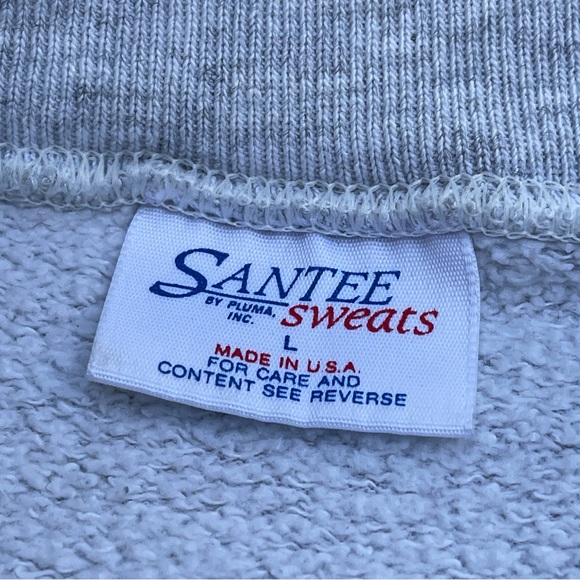 80s 90s Vintage Michigan State University collegiate crewneck sweatshirt Size L - Picture 12 of 13